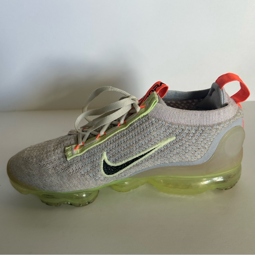 Nike women’s vapormax 2021 heathered gray/pink size 8.5 - Picture 6 of 9